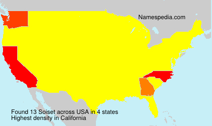 Surname Soiset in USA