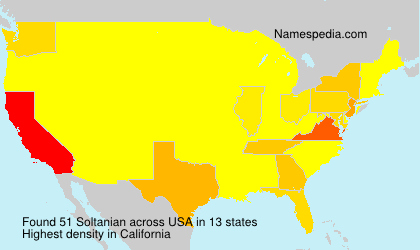 Surname Soltanian in USA