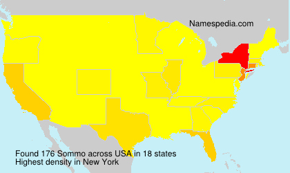 Surname Sommo in USA