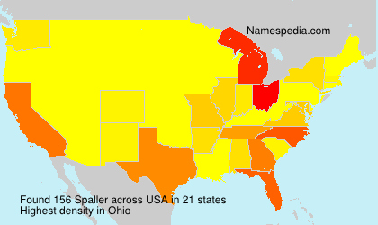 Surname Spaller in USA