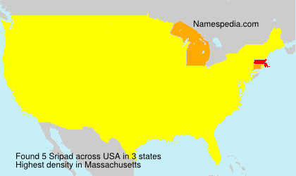 Surname Sripad in USA