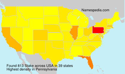 Surname Stake in USA