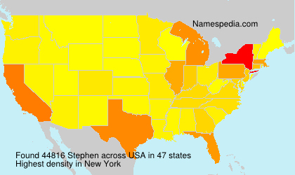 Surname Stephen in USA