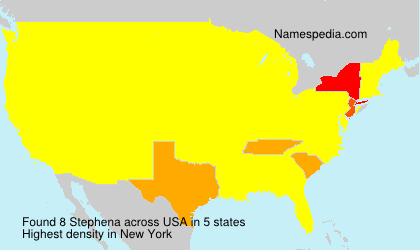 Surname Stephena in USA