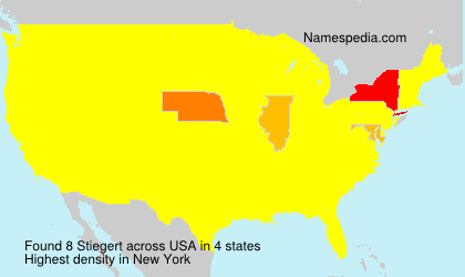 Surname Stiegert in USA