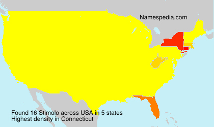 Surname Stimolo in USA