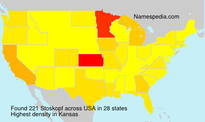 Surname Stoskopf in USA