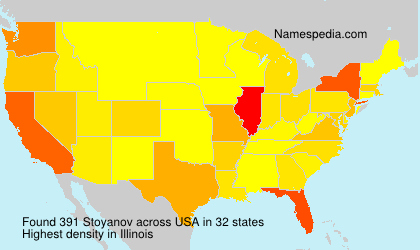 Surname Stoyanov in USA