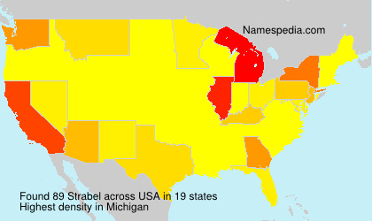 Surname Strabel in USA