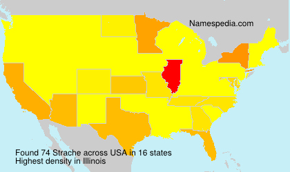 Surname Strache in USA