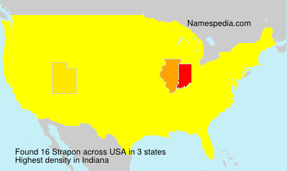 Surname Strapon in USA