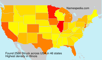 Surname Struck in USA