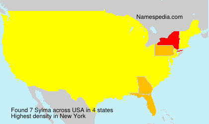 Surname Sylma in USA