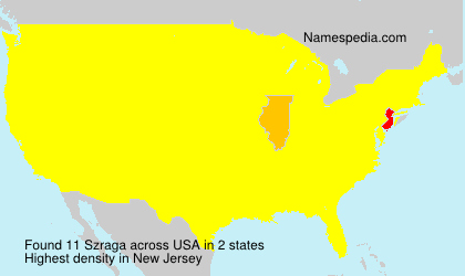Surname Szraga in USA
