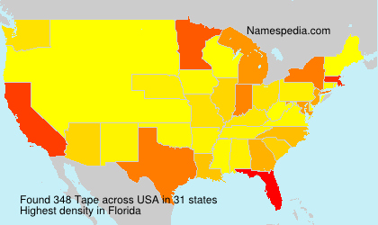 Surname Tape in USA