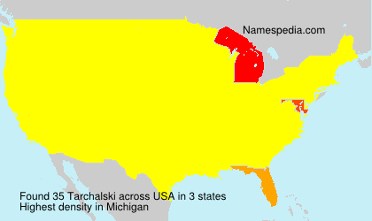 Surname Tarchalski in USA
