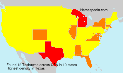 Surname Tashawna in USA