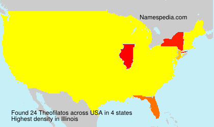 Surname Theofilatos in USA