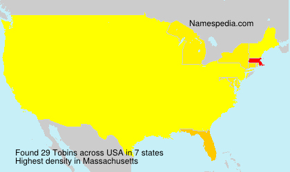 Surname Tobins in USA