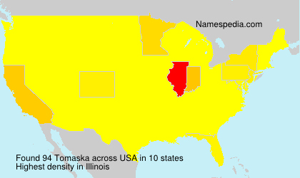 Surname Tomaska in USA