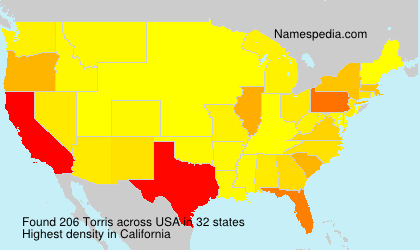 Surname Torris in USA