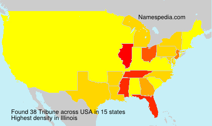 Surname Tribune in USA