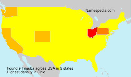 Surname Triguba in USA