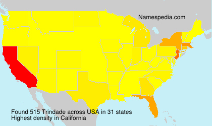Surname Trindade in USA