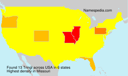 Surname Tringl in USA