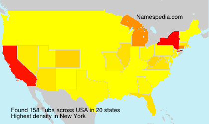 Surname Tuba in USA