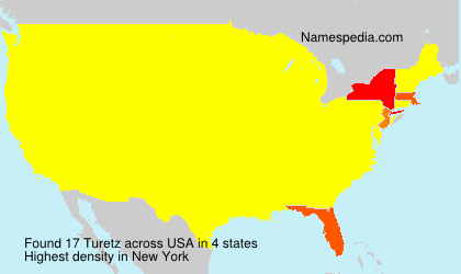 Surname Turetz in USA