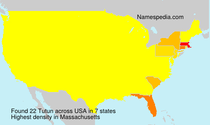 Surname Tutun in USA