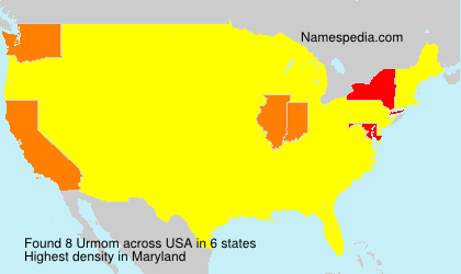 Surname Urmom in USA