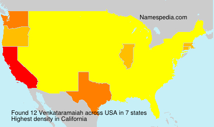 Surname Venkataramaiah in USA
