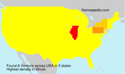 Surname Venturis in USA