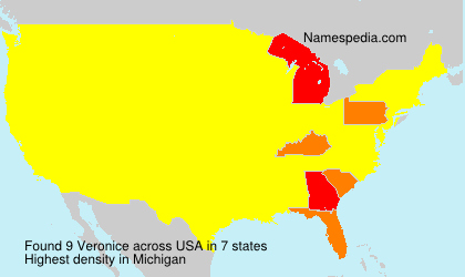 Surname Veronice in USA