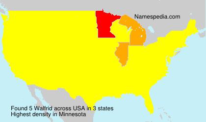 Surname Walfrid in USA