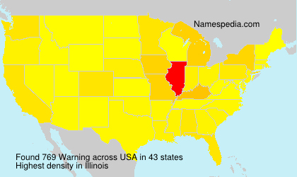 Surname Warning in USA