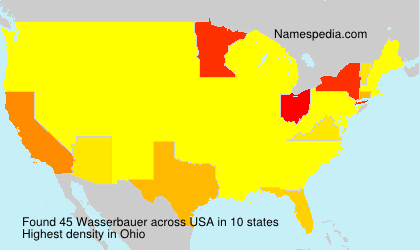 Surname Wasserbauer in USA