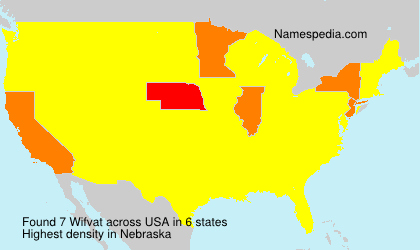 Surname Wifvat in USA