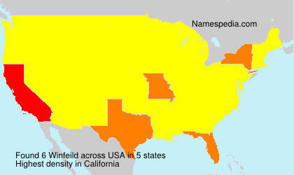Surname Winfeild in USA
