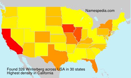 Surname Winterberg in USA
