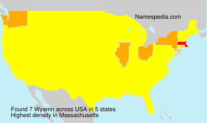 Surname Wyamn in USA