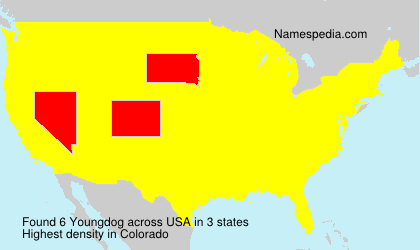 Surname Youngdog in USA