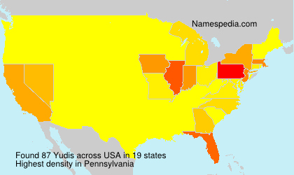 Surname Yudis in USA