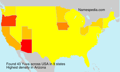 Surname Yuva in USA