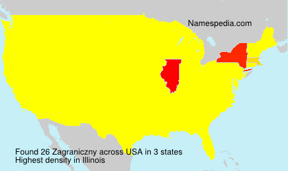 Surname Zagraniczny in USA