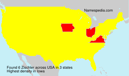 Surname Zischler in USA