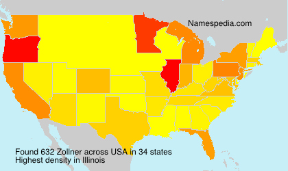 Surname Zollner in USA