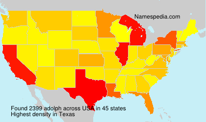 Surname adolph in USA